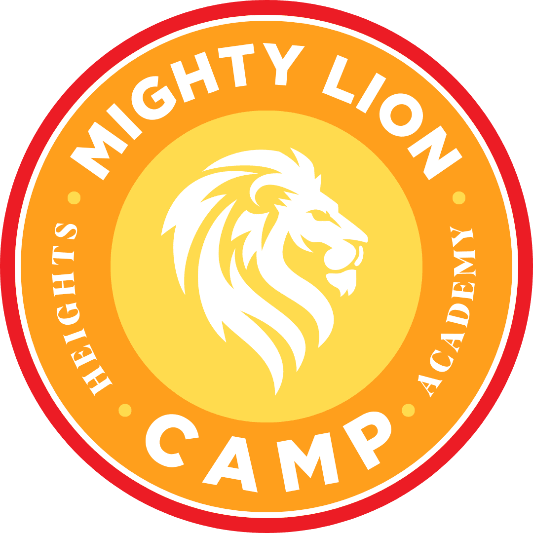 Mighty Lion Camp Badge
